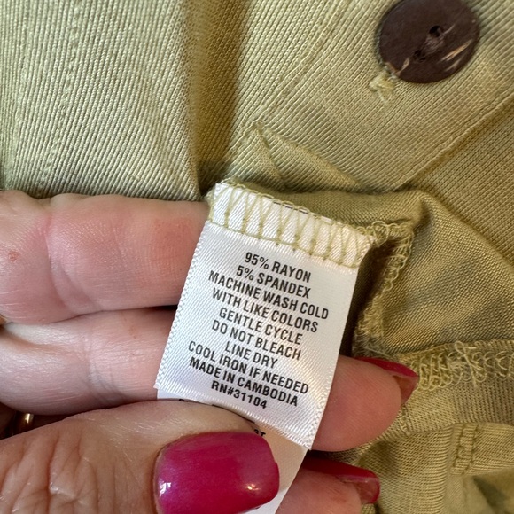 NWT Wonderly Sage Top  MEDIUM   SPRING/SUMMER    #N - Picture 6 of 9